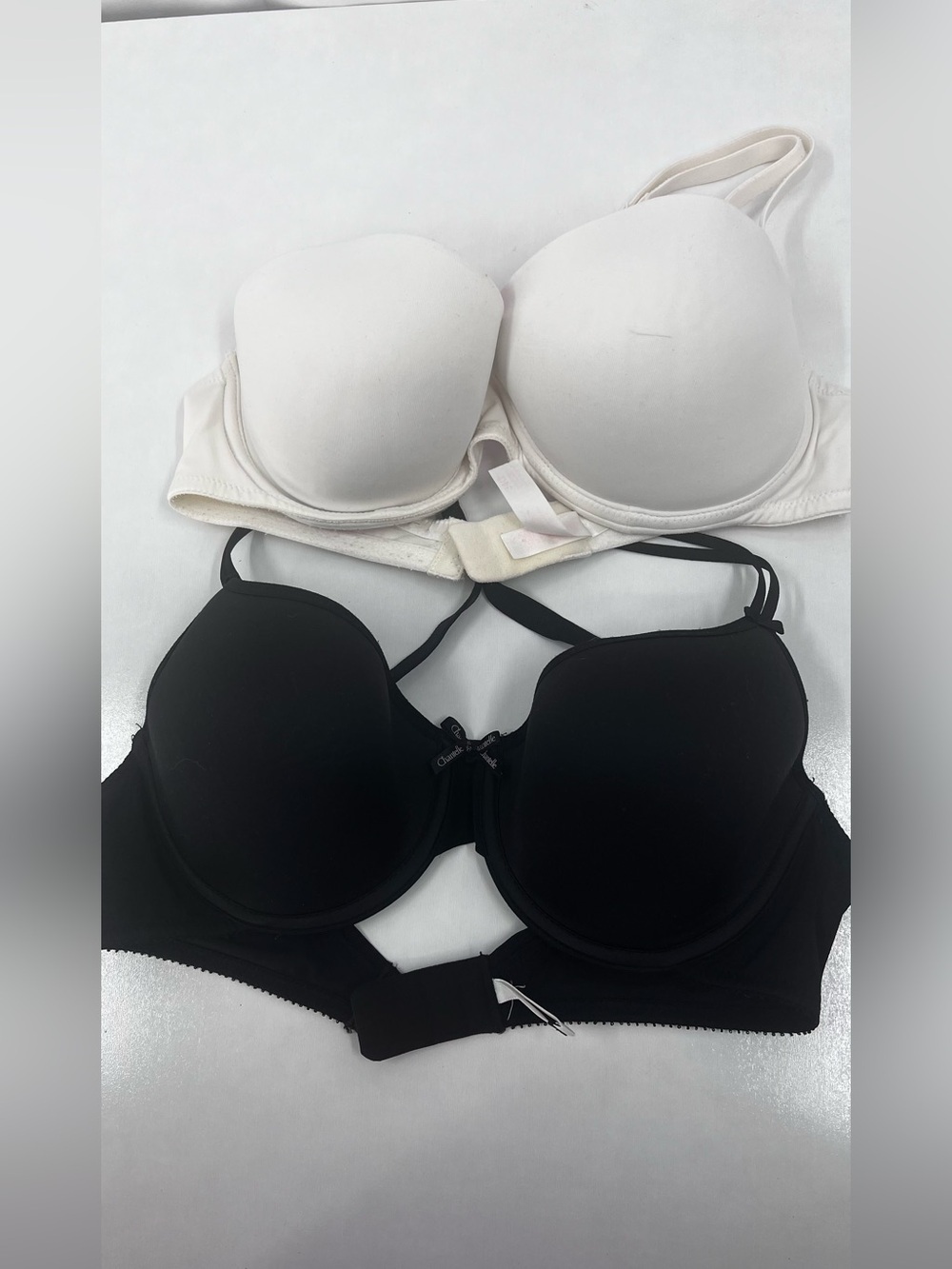 Chantelle Convertible Strapless Bra Set - Black & White duo